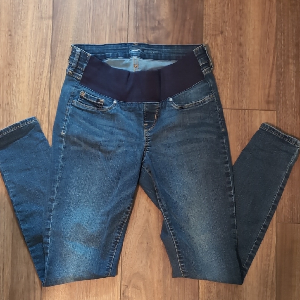 Women's Blue Maternity Jeans